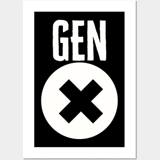 GEN X Posters and Art